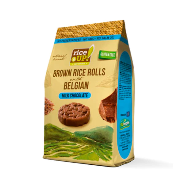 RICE ROLLS with DARK BELGIAN CHOCOLATE